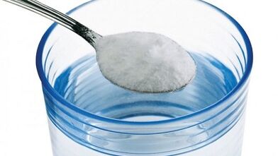 Soda -lotions om het lid te vergroten