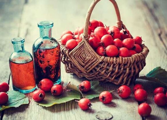 Hawthorn fruit om een ​​lid te vergroten
