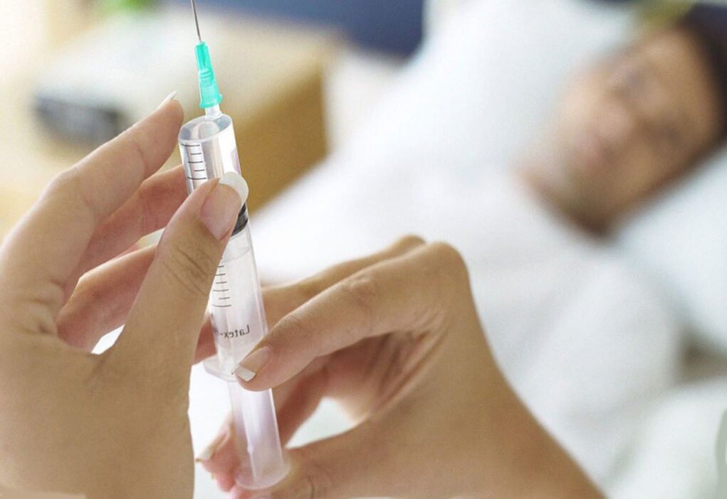 injectie om de kop van de penis te vergroten